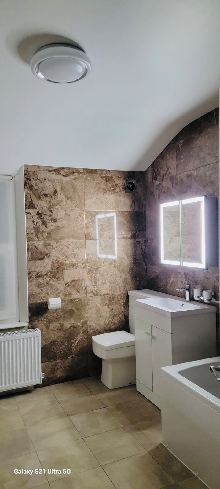Modern bathroom installation project
